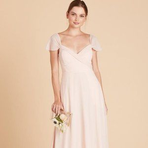 Birdy Grey Long Blush Dress NWT